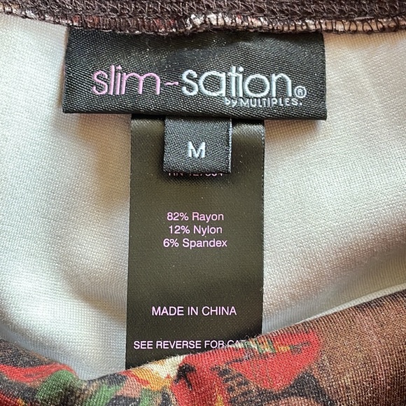 Slim-Station Wide Elastic Pull On Legging - Picture 4 of 6